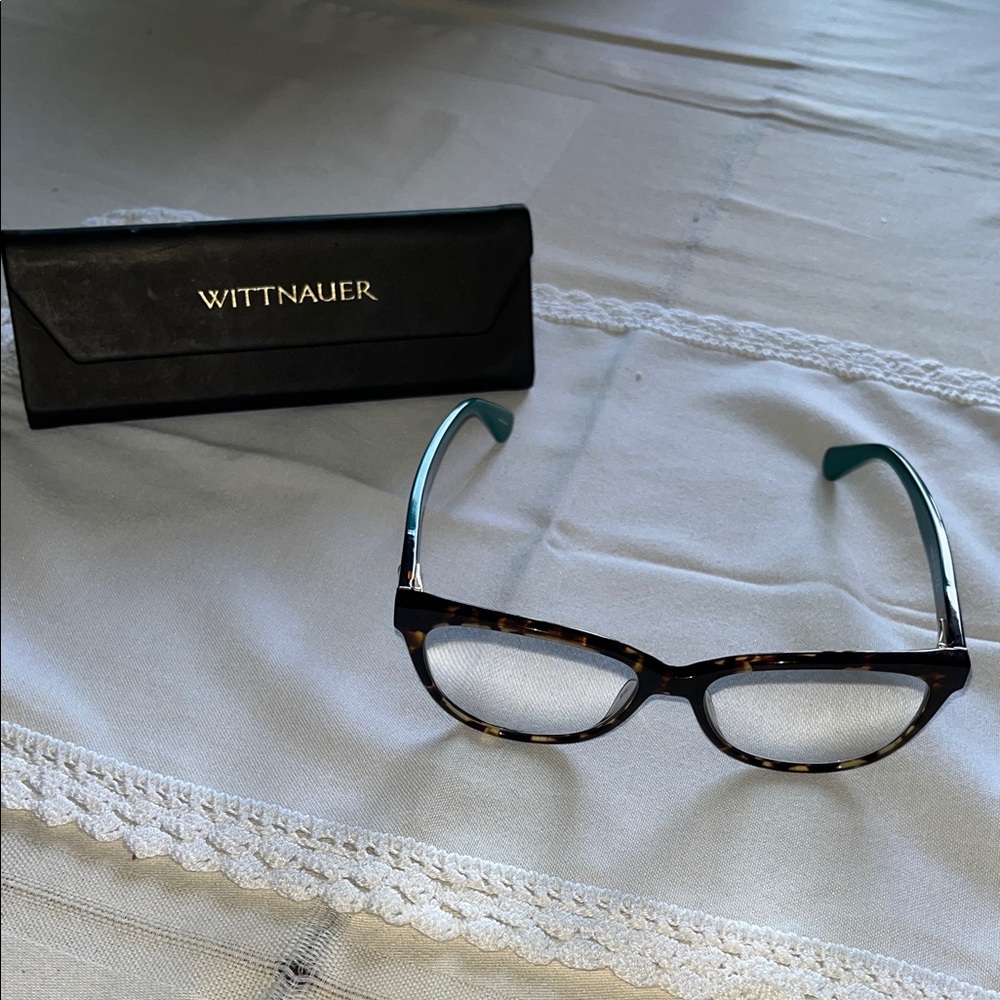 Kate Spade Karlee FZL Havana Turquoise Reading Eyeglasses - Picture 7 of 7